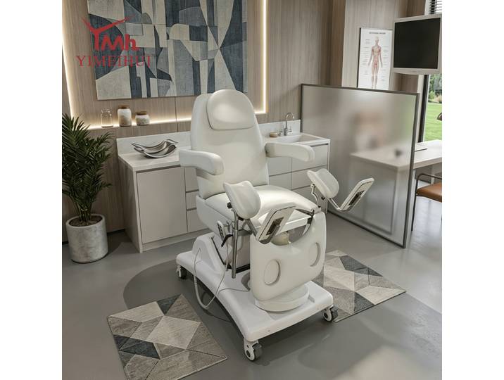 Lit de livraison de chirurgie ambulatoire de luxe, Massage moderne, examen gynécologique électrique de maternité, lit privé d'allaitement