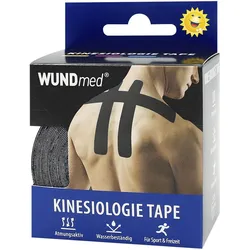 WUNDmed® Tape Kinesiologie schwarz 1 St.