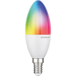 LUXULA LX100330 - LED RGB+CCT Lampe, E14, 5W, 464lm, SMART Kerze