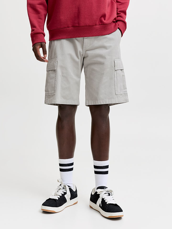 Jack & Jones Cargoshorts "Cole" in Beige - XXL