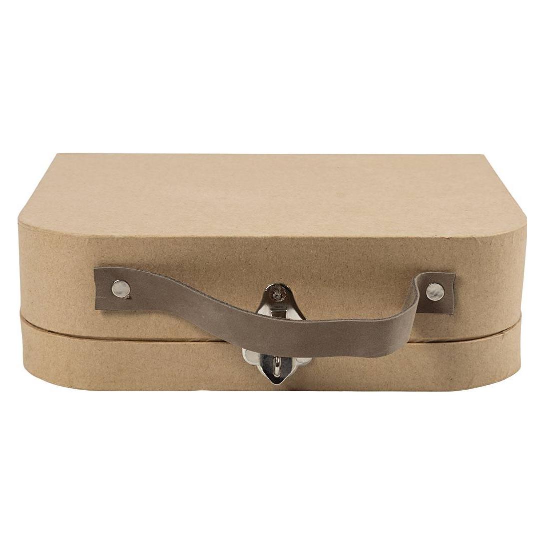 Creativ Company Pappmaché-Koffer 2 Stück, Form: 4, Verpackungseinheit: 2 (26429)