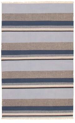 Ecarpetgallery "Ankara FW Denim Blue Kilim 4'11"" x 8'0"" - 4'11 x 8'0"