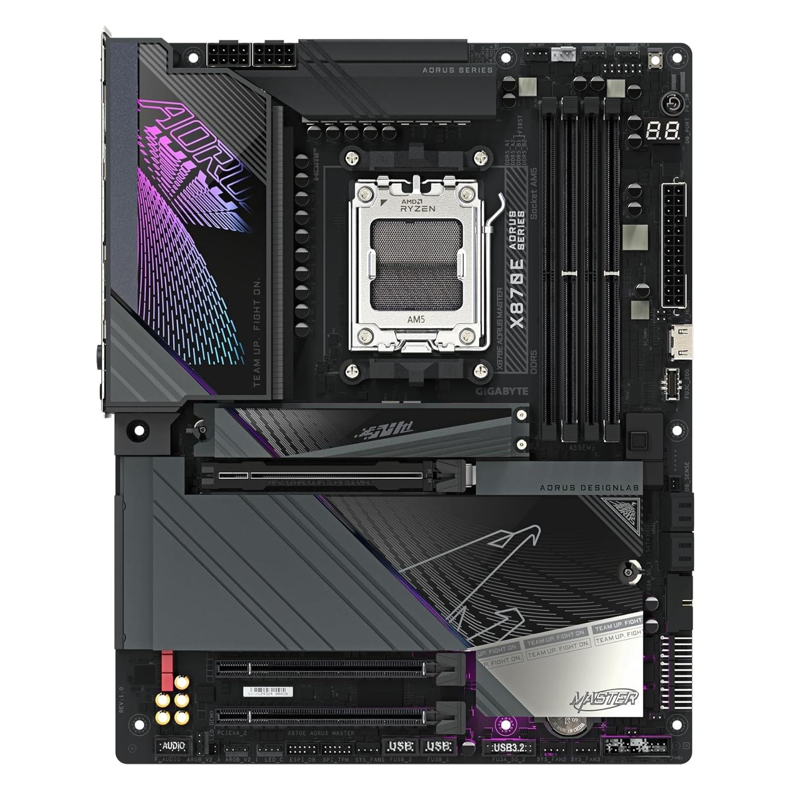 Gigabyte X870E AORUS MASTER (AM5, AMD X870E, ATX) (X870E AORUS MASTER)