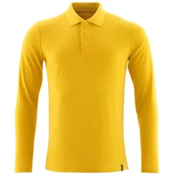 MASCOT Herren Polo-Shirt, Langarm CROSSOVER Currygelb 5XL - 20483-961-70-5XL - Currygelb