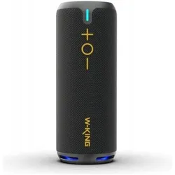 W-king Głośnik Przenośny głośnik bezprzewodowy D320 czarny, Bluetooth Lautsprecher, Schwarz