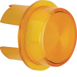 Hager WDA4527Y Haube für Drucktaster und Lichtsignal E10 Zubehör gelb transparent