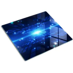 GLASPLATTE 60x52 cm Dreidimensional