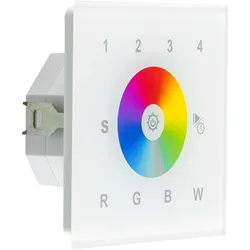 EVN Lichttechnik DALI-Wandpanel DAL8WPRGBW