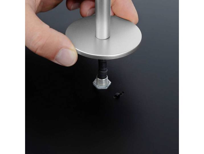 Asteria Plus Suspension Mini Black/Steel Top - UMAGE - Salon / séjour - Métal