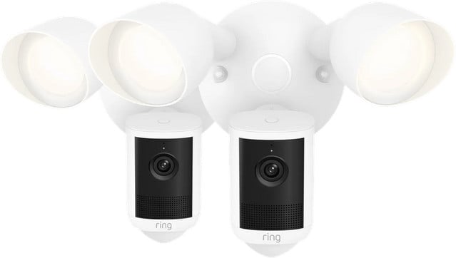 Ring Floodlight Camera 2e Generatie Wit Duo Pack
