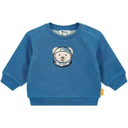 Steiff Sweatshirt Bär-Astronaut, blau, 74