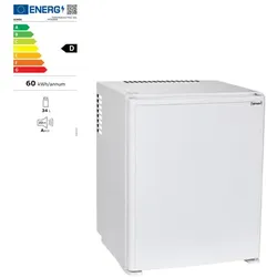 Minibar Simex Hotel Line weiß 30 L Minikühlschrank, kaum Geräusche