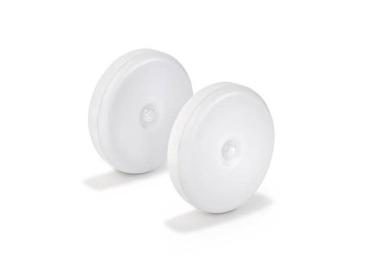 EGLO Set van 2 LED-nachtlampjes Cascia met bewegingssensor en schemersensor