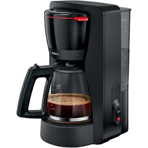 Bosch Kaffeemaschine MyMoment, TKA2M113, mit Glaskanne, 1,25 Liter, 1200 Watt, schwarz, bis zu 10 Tassen