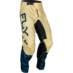 Fly Racing Kinetic Reload, Textilhose - Blau/Beige - 40