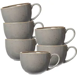 KAFFEETASSEN Taste taupe 200 ml 6er Set