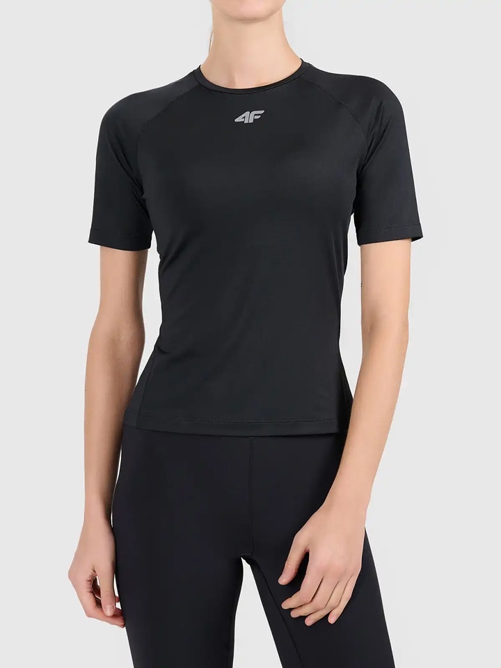 4F Trainingsshirt in Schwarz - L