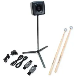 Aerodrums 2 E-Drum Air-Drumming Schlagzeug (E-Drum), Schlagzeug, Schwarz