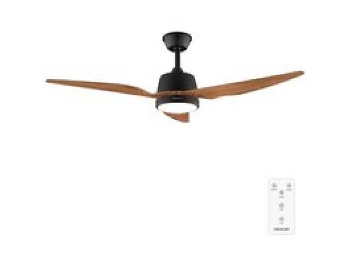 Cecotec - Ventilateur de Plafond avec Lumière EnergySilence Aero 5250 BlackWood - 62 W Diamètre 122 cm 3 Pales Télécommande