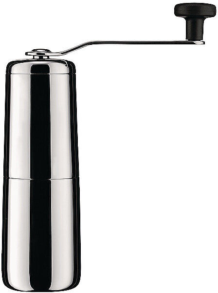 Alessi Kaffeemühle SLOW COFFEE 21,5cm Edelstahl silber EG