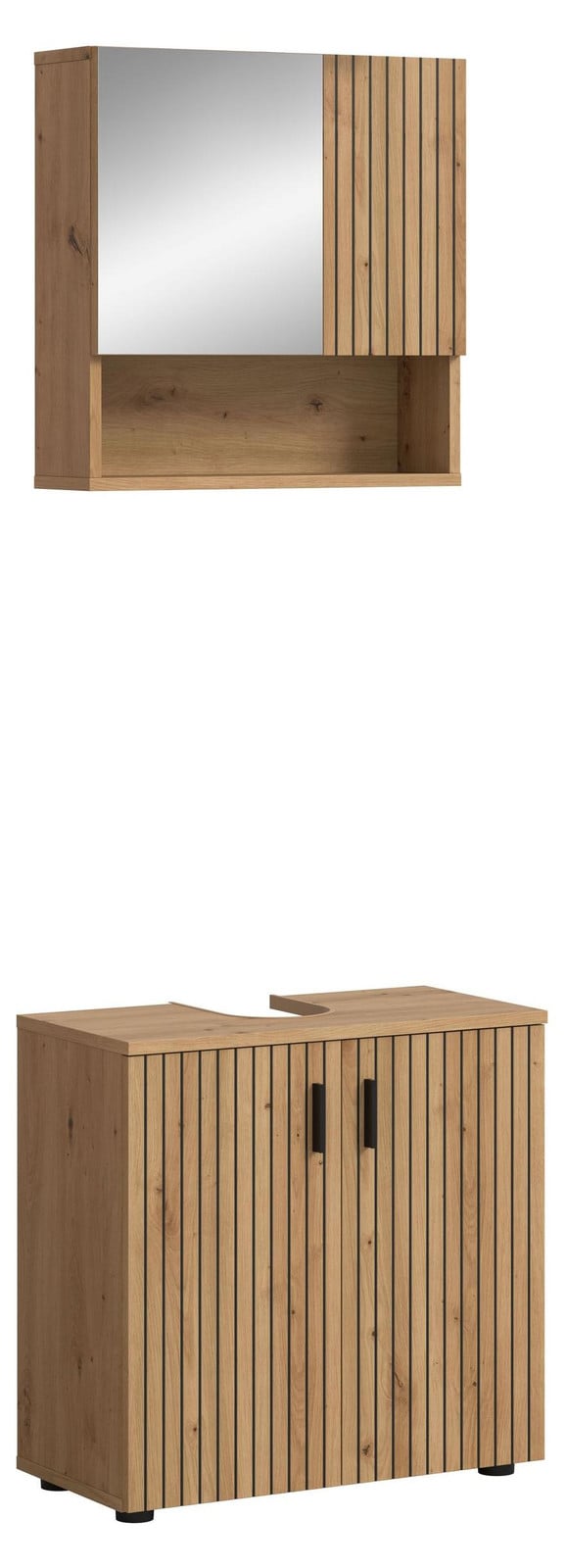 Mone badkamermeubelset M1 in decoratief eikenhout