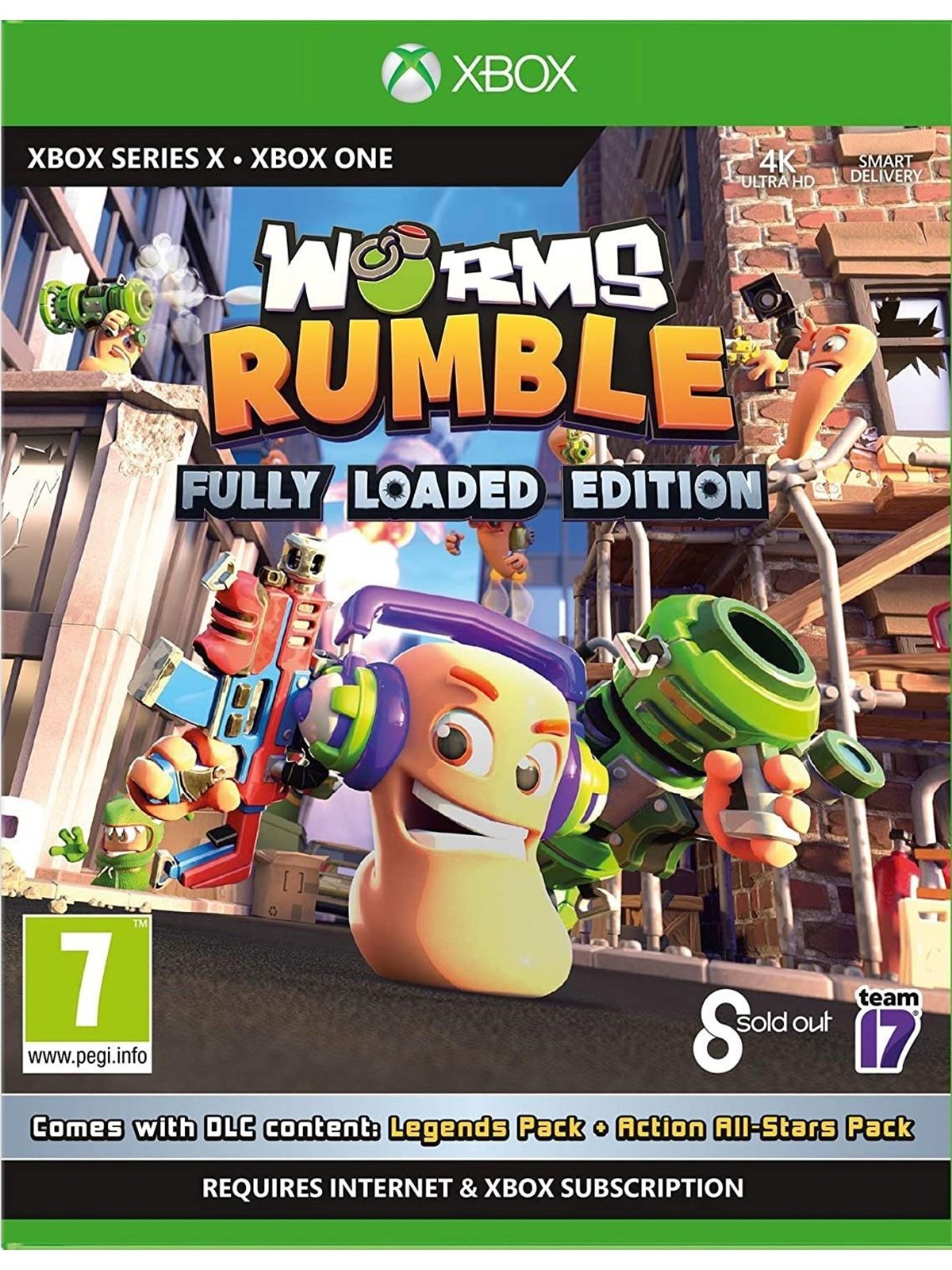 Worms Rumble (Fully Loaded Edition) - Microsoft Xbox One - Action - PEGI 7