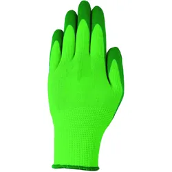 POWERTEC GARDEN Gartenhandschuhe - 5er-Pack, Grün/Grün, Gr. M