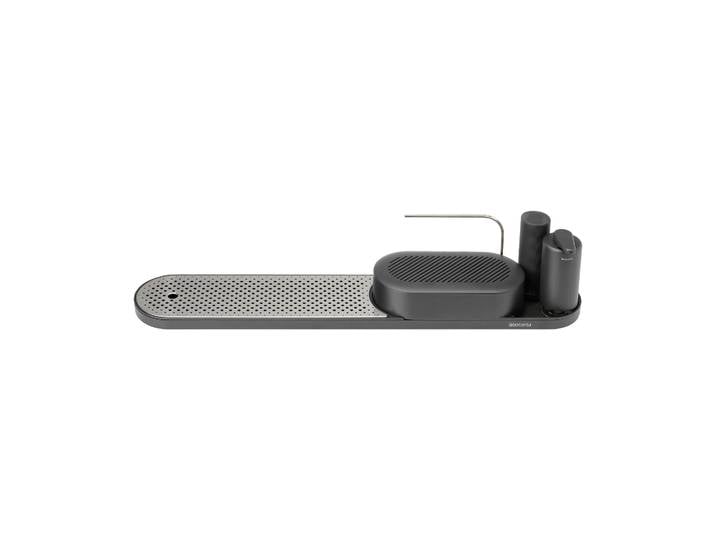 Brabantia Égouttoir-organisateur d évier SinkStyle, ensemble 4 pièces Mineral Infinite Grey'