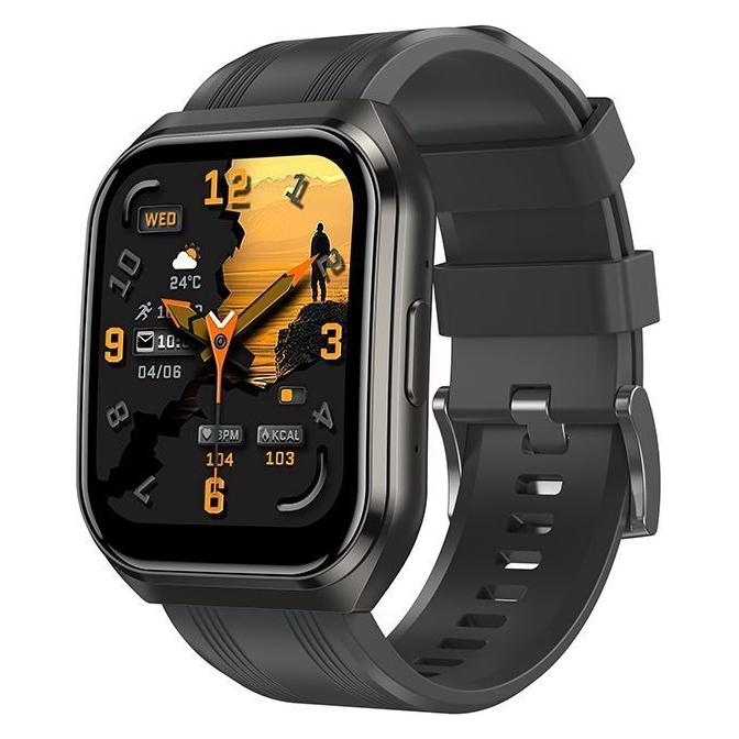 Hoco Tablet-Zubehör Smartwatch 1,83" IP68 mit Anruffunktion Y44 schwarz (72545548)