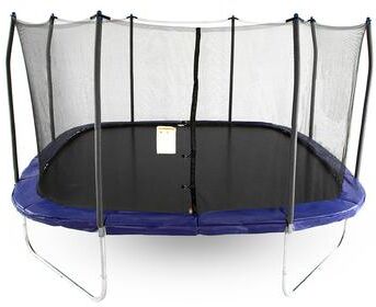 Skywalker Trampolines 14' Square Trampoline with Enclosure - Blue