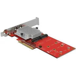 Delock PCI-Ex8 Karte, NVMe, Storage Controller