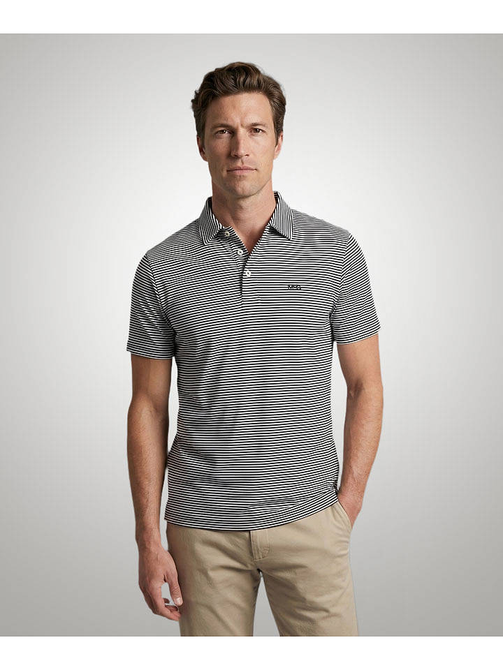 McGregor Poloshirt in Dunkelblau/ Weiß - M