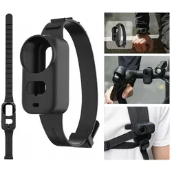 Sunnylife Futerał Etui Opaska Uchwyt Ręka Pasek Rower Obroża Pies Kot - Dji Osmo Nano / On-zd050-d, Action Cam Zubehör, Schwarz