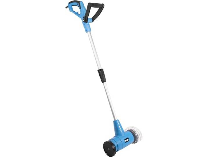Güde Fugenreiniger GFR 401 (230 V, 400 W, 1800 1/min Motordrehzahl, 89-114 cm Arbeitsgriffhöhe, Softgriff, Spritzschutz, Führungsrad, 1x Fugenbürste Metall und 1x Nylon, werkzeugloser Bürstenwechsel)