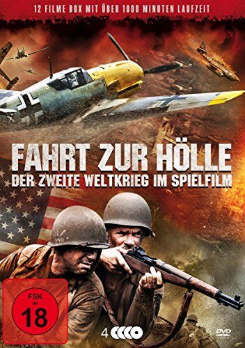 Various - Fahrt zur Hölle - Der Zweite Weltkrieg im Film (4 DVDs) - Preis vom 12.10.2026 11:37:12 h