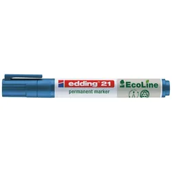 edding 21 EcoLine Permanentmarker 1.5 - 3.0 mm Blau