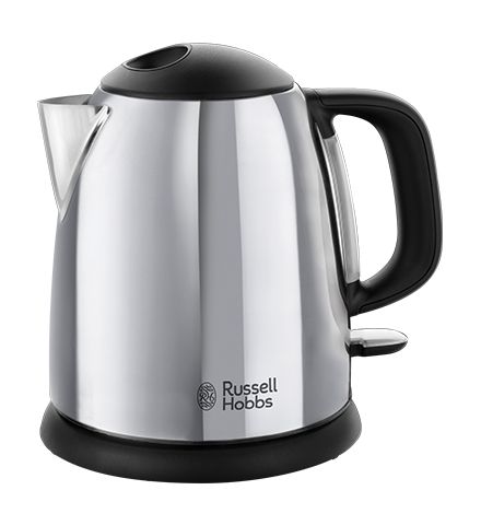 Russell Hobbs 24990-70 Victory 1,0 l Wasserkocher 2400 W (Schwarz, Edelstahl)