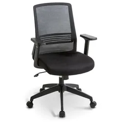 BOOOM Drehstuhl Coimbra Stoff Schwarz