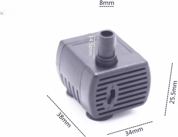 Inspire Picks Replacement Water Pump For Pet Water Fountain With Anti Dry Burn Protection black anti Dry usb