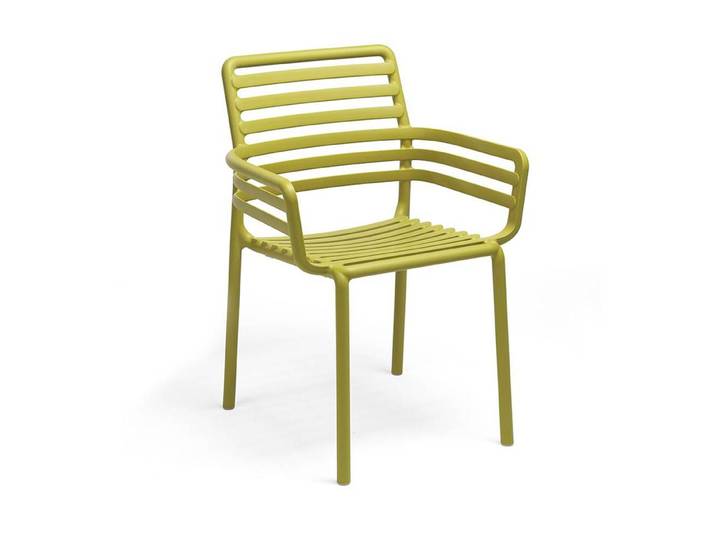 NARDI set de 2 fauteuils pour extérieur DOGA ARMCHAIR (Poire - Polypropylène PRV)