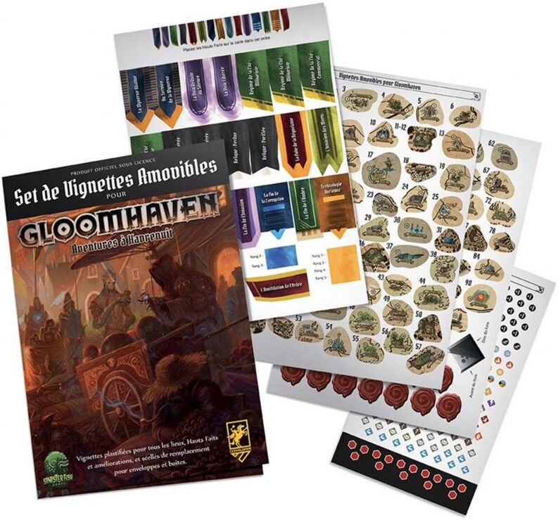 Cephalofair Games Set de Vignettes Amovibles - Gloomhaven