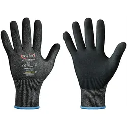 OPTIFLEX Schnittschutzhandschuh Comfort Cut schwarz meliert / schwarz Gr. 7 - 0838-07H