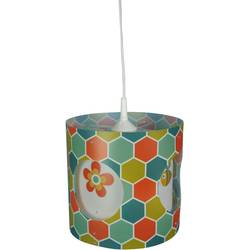 Niermann Explore Blume Pendelleuchte Energiesparlampe, LED E27 60 W Bunt 172