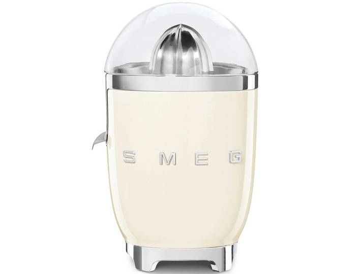 Smeg Zitronenpresse, Creme, Metall, 16.6x28.1x16.6 cm, Küchenzubehör, Küchenhelfer, Zitronenpressen