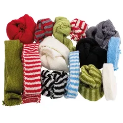 Strickschlauch-Paket, schmal, 14x 100 cm