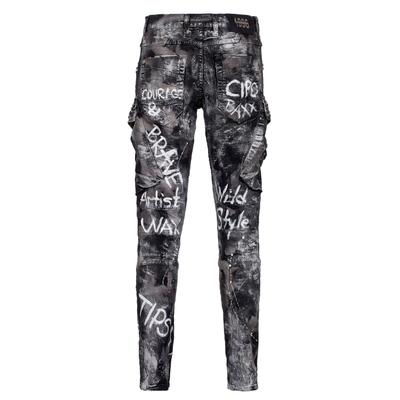Regular-fit-Jeans CIPO & BAXX "Cipo & Baxx Jeans", Herren, Gr. W30/L34, Länge 34, schwarz, Obermaterial: 98% Baumwolle CO. 2% Elasthan EL., regular fit, Jeans, im Regular-Fit, CD572