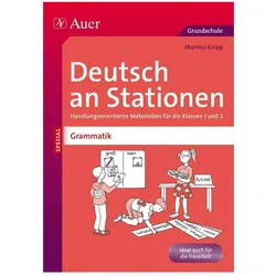 Deutsch an Stationen Spezial Grammatik 1-2, Schulbücher von Martina Knipp