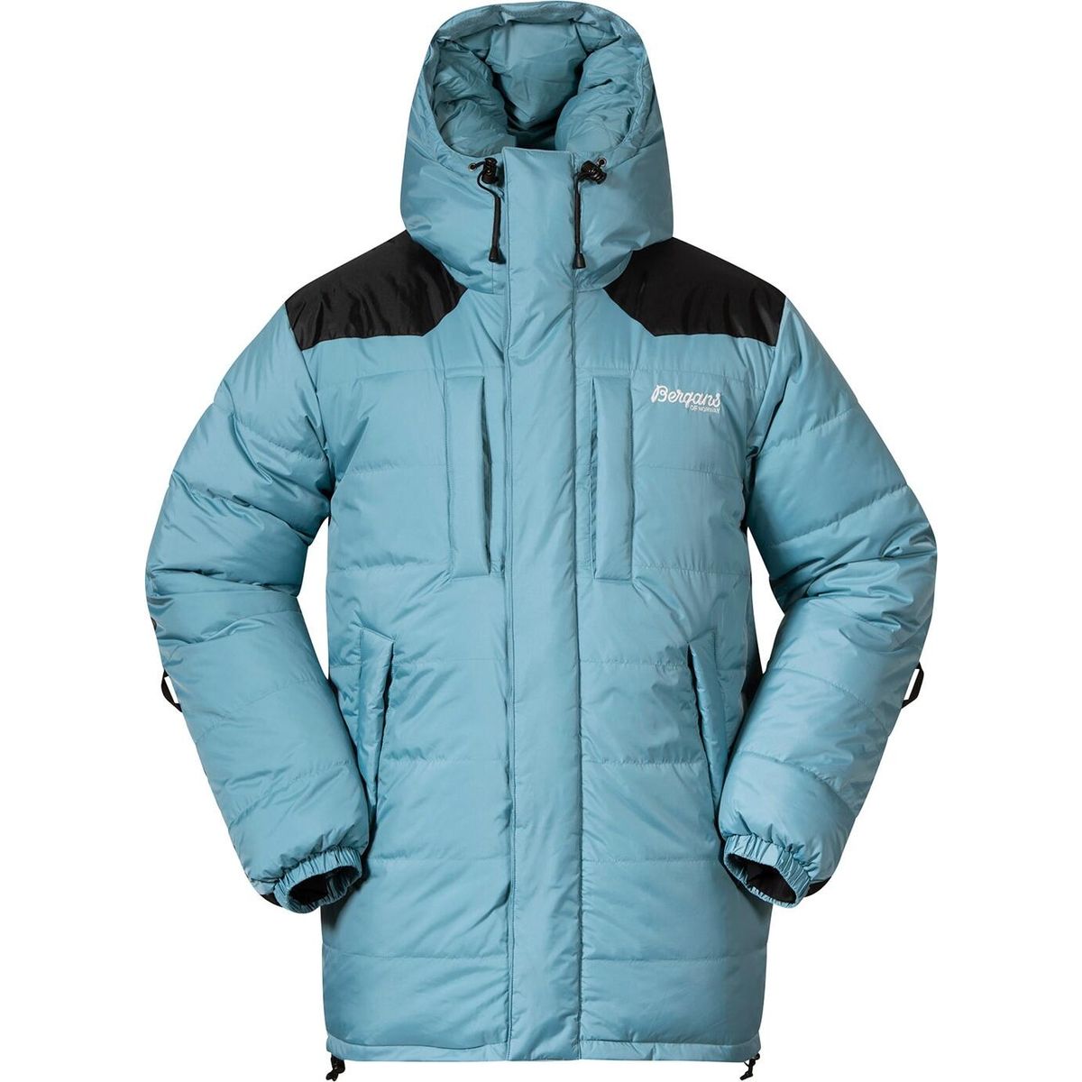 Bergans Expedition Down Unisex Parka arctic ocean blue/black (21764) M 235912-2782-21764-M