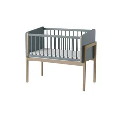 PAIDI Beistellbett  Little Cloud , blau , Maße (cm): B: 56,9 H: 109,7