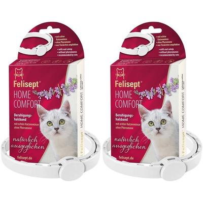 Felisept Home Comfort Beruhigungshalsband für Katzen Doppelpack 2x1 St Halsband
